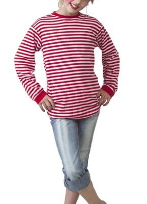 Dorustrui rood/wit, kind-0