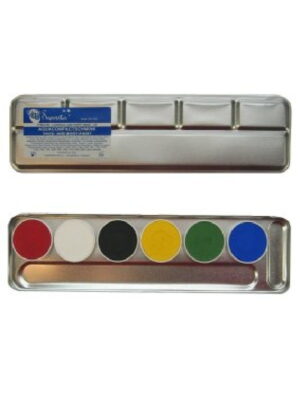 Superstar schmink pallet aqua 6 kleuren-0