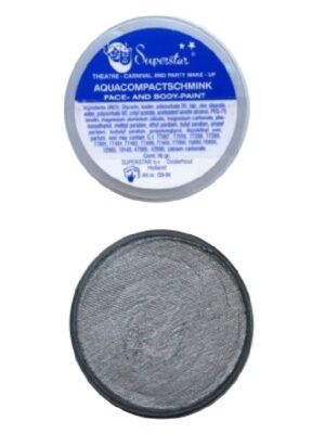 Superstar schmink zilver 16 gr-0