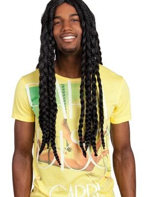 Pruik reggae, lang-0