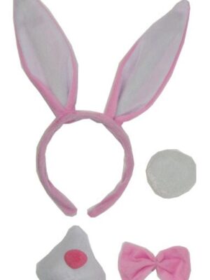 Bunny set, roze-0
