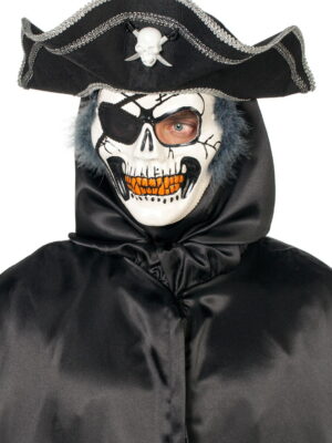 Piratendoodshoofd masker, hoed en diadeem-0