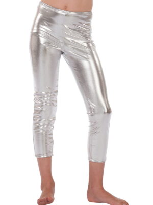 Zilveren legging -0