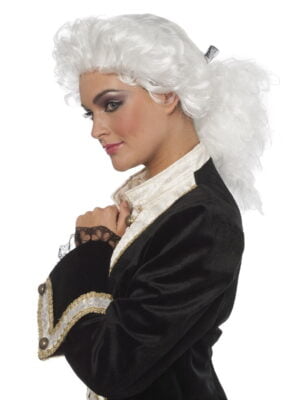 Rococo met staart wit-0