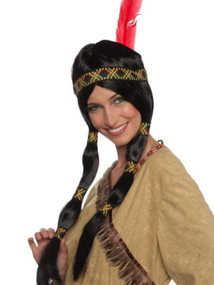 Indiaanse pruik Sioux-0