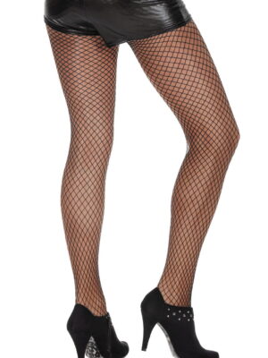 Netpanty kleine mazen zwart-0