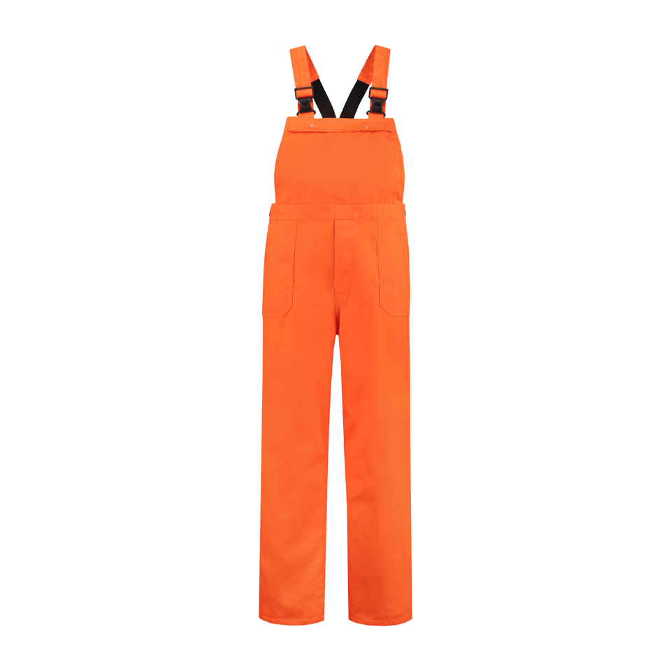 Oranje tuinoverall-0