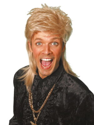 Johnny pruik, blond-0