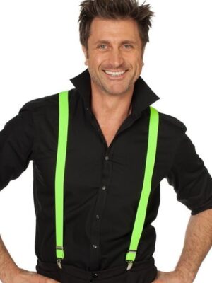 Bretellen neon-groen-0
