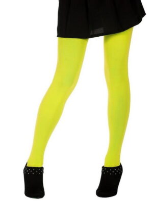 60 denier panty neon geel-0