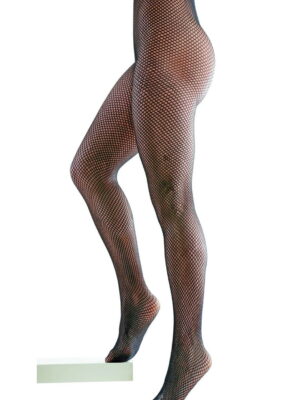 Netpanty zwart, kind-0