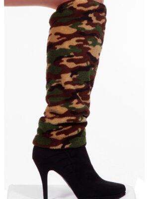 Beenwarmers softy, camouflage-0