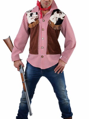Cowboy blouse met vest-0