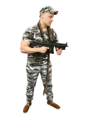 Camouflage joggingbroek, in urban en camo-0
