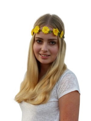 Haarband geel-0