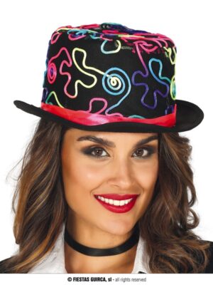 Hoge hoed colour fun-0