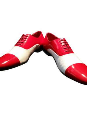 Schoenen Brabant, Tullepetaon rood/wit-0