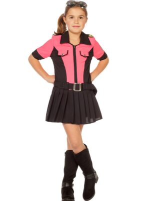 Pink Police, jurkje met riem-0
