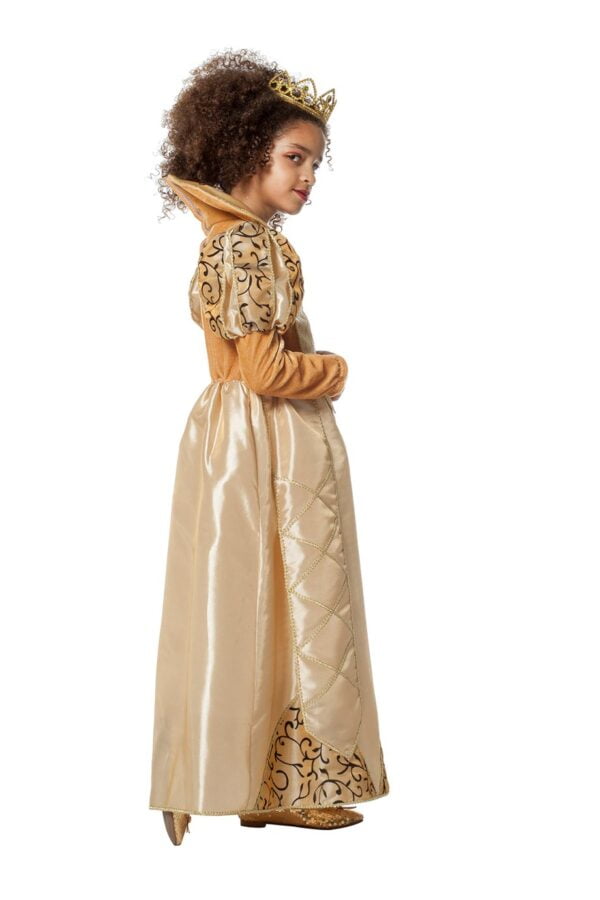Koningin goud, jurk-12658