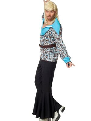 Hippie blouse blauw*-0