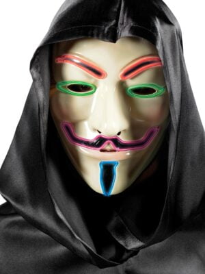 Masker Vendetta met licht-0