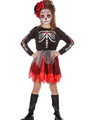 Jurkje, Day of the Dead met print-0