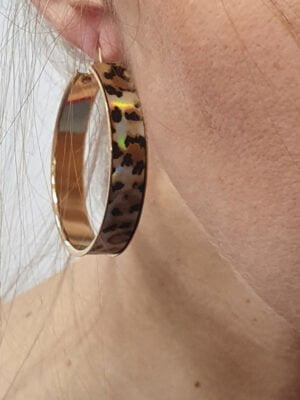 Oorbellen, Leopard/Panter (ringen)-0