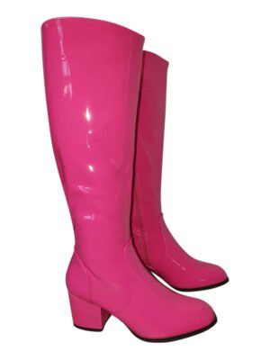 Disco laarzen neon-pink-0