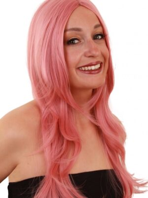 Pruik, Anne antiek roze-0
