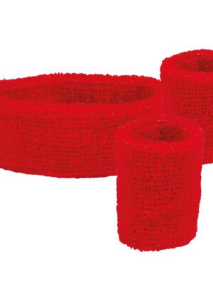Zweet en hoofdbandjes - Rood-0