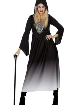 Halloween jurk met capuchon-0