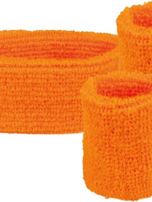 Zweet en hoofdbandjes - Neon oranje-0