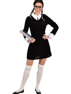 Darkness schoolgirl, jurkje dames-0