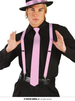 Bretellen roze-0