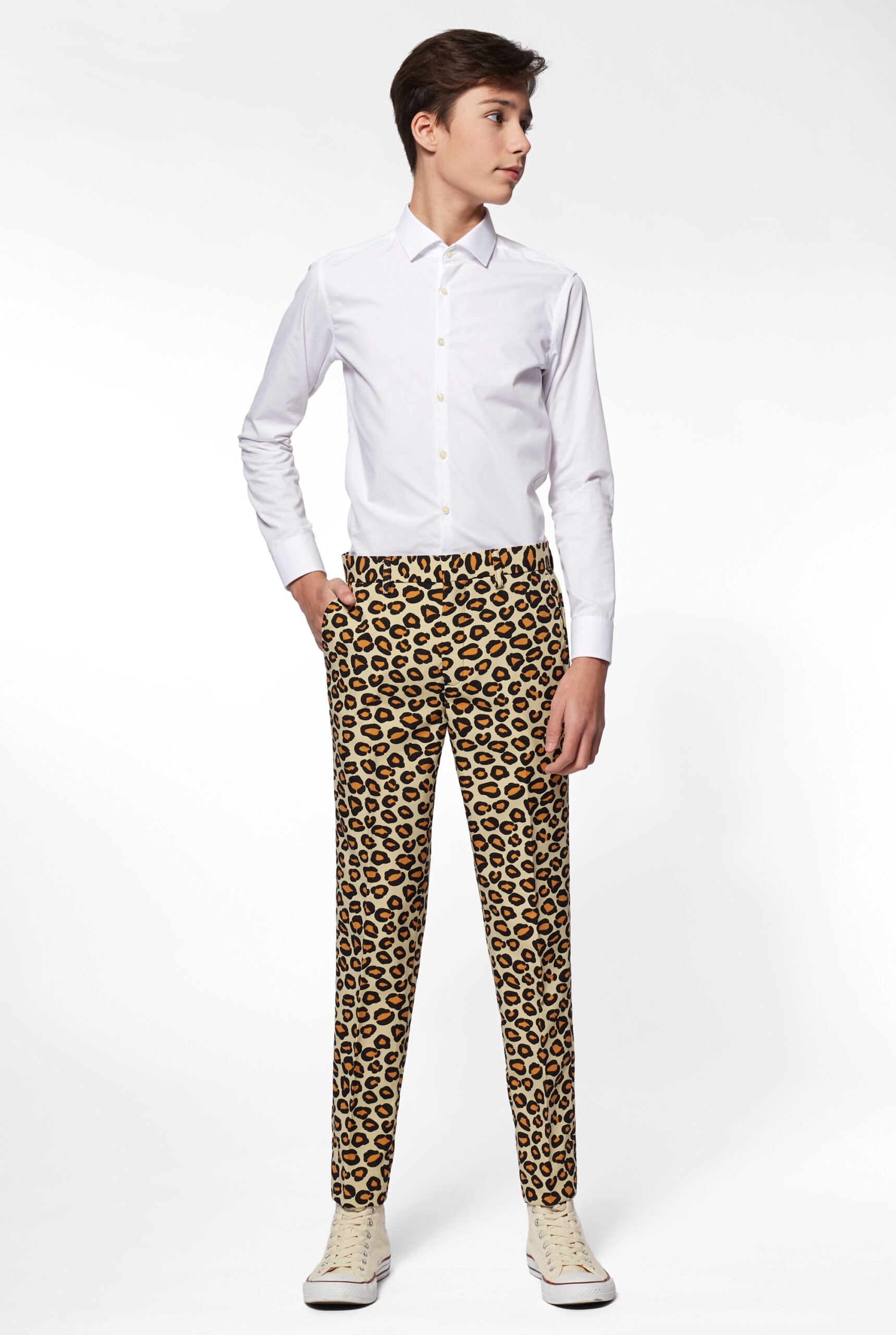 Kinder kostuum Opposuits The Jag, Panter - Leopard met stropdas-18868