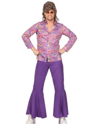 Hippie blouse paars-0