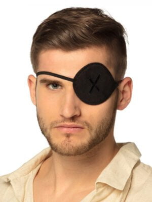 Piraten ooglapje de luxe-0