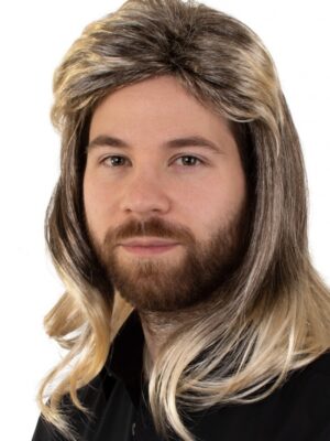 Johnny pruik gemeleerd-0