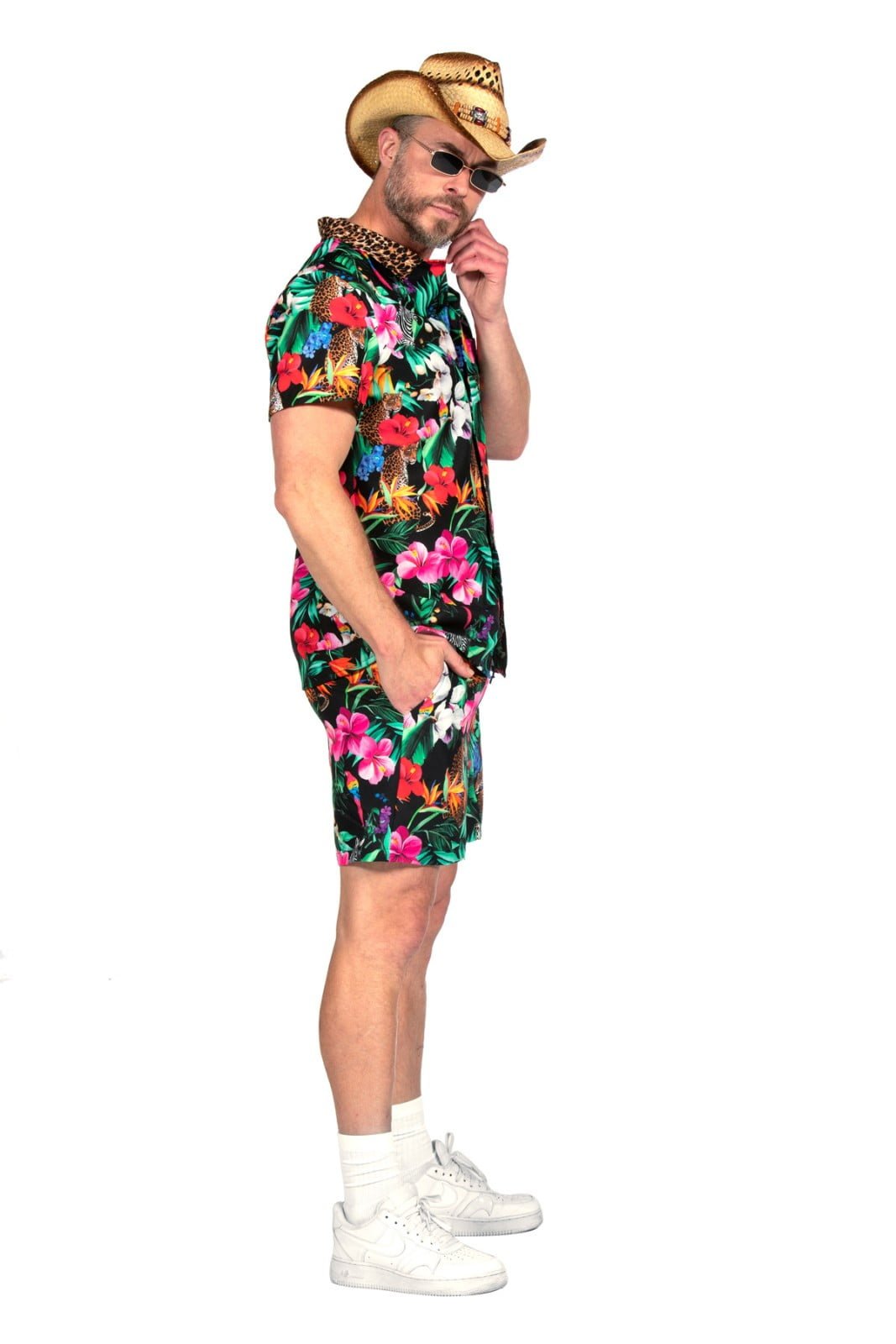 Festival outfit jungle animal, shirt en broek-19804