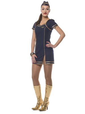 Stewardess marine blauw