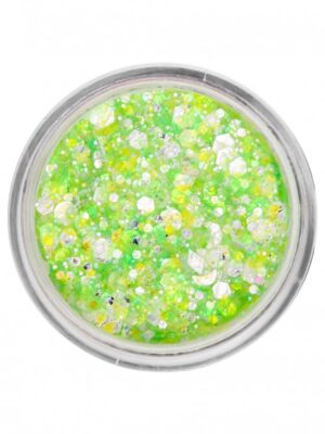 PXP pressed chunky glitter cream neon green candy, 10 ml