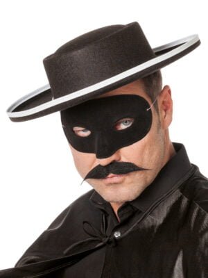 Masker zwarte ruiter