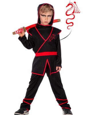 Ninja zwart/rood