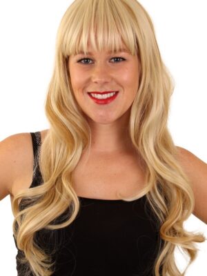 Blonde pruik de Luxe - Mila - verstelbaar