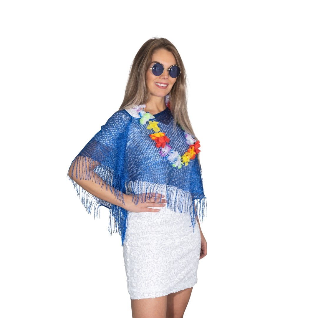 Toppers 2024 - Tropicana - super glitter - pailletten stretch - jurkje wit - Afbeelding 4