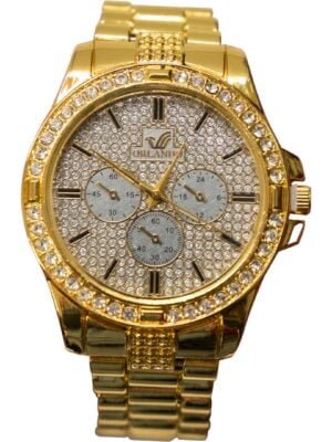 Gouden pooier horloge
