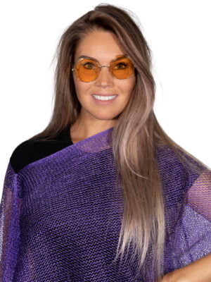 Hippiebril volwassen, hippie bril de luxe in 7 kleuren