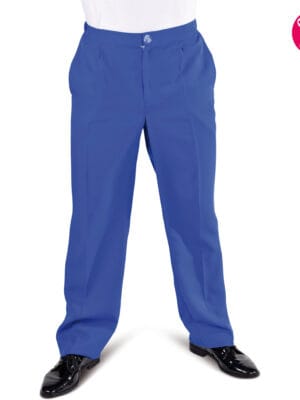 Broek rechte pijp, blauw