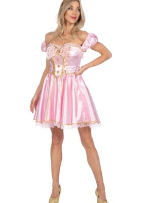 Sexy prinses roze, jurkje