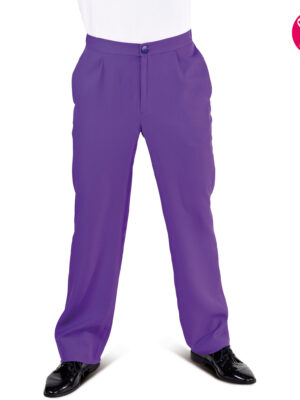 Broek rechte pijp, paars